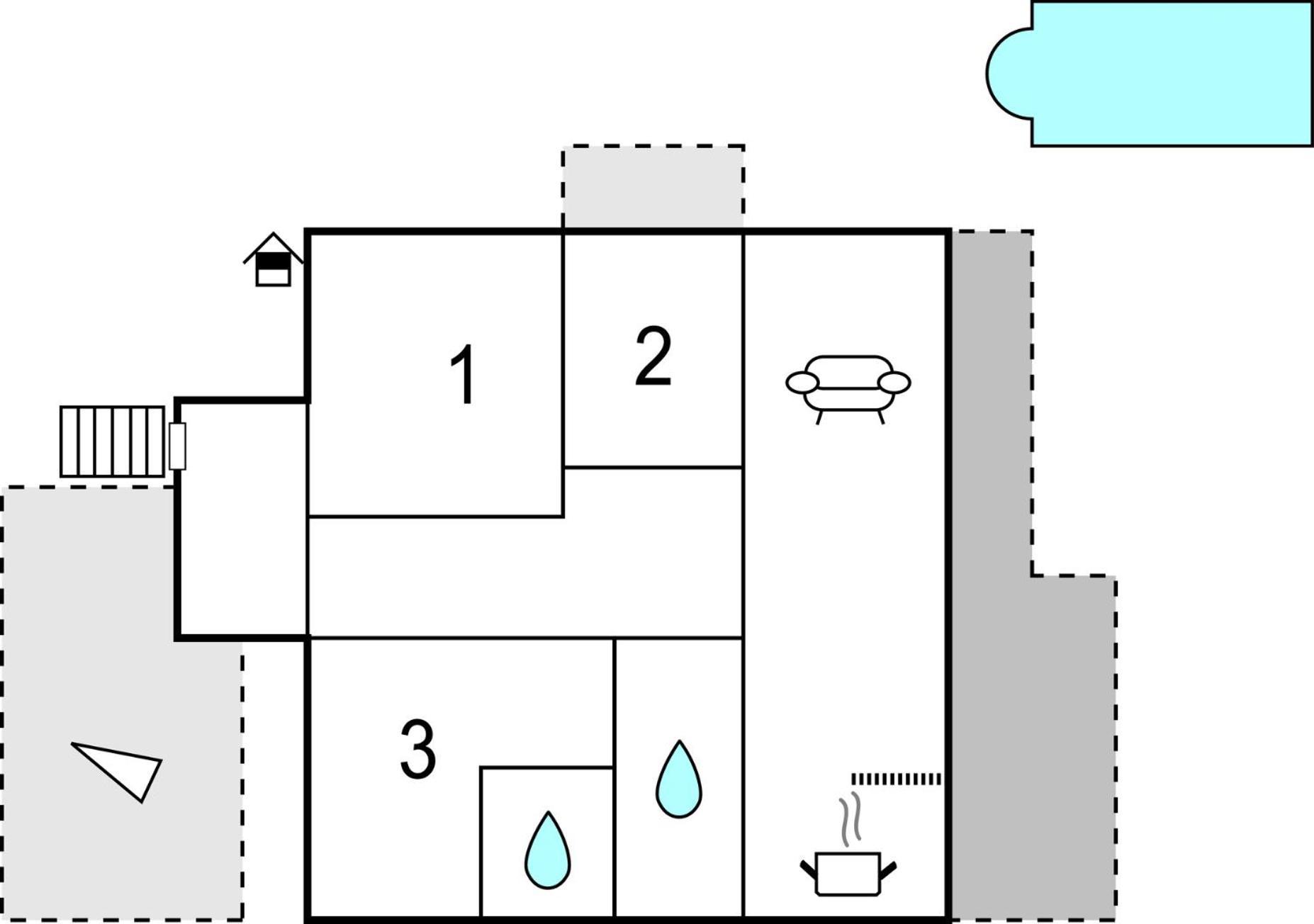 Nice Apartment In Plano With Kitchen エクステリア 写真